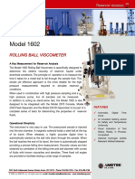 Rolling Ball Viscometer Brochure