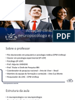 Atuação Clínica Do Neuropsicólogo e Pesquisa