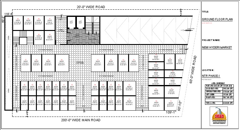 01 - Ground Floor Plan | PDF