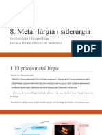 8.1 Metal Lúrgia I Siderurgia