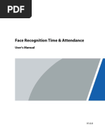 Face Recognition - User Manual