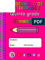 ? 5° S1 - CUADERNILLO DE ACTIVIDADES ? Esmeralda Te Enseña ? ANEXOS?