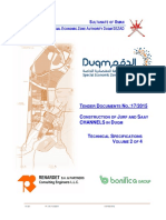 Technical Specifications Channels in Duqm