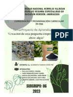 Proyecto de Aprendizaje Interdisciplinario - Creación de Una Pequeña Empresa Agraria - Las Abon-Algas - Final