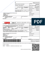 Ficha de Caixa: INSTRUÇÕES: (Texto de Responsabilidade Do Cedente)