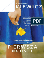 Pierwsza - Magdalena Witkiewicz