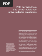 Sueli Carneiro Escritos de Uma Vida - Pela Permanência Das Cotas Raciais Nas Universidades Brasileiras