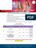 TAYLOR SWIFT RIO 16-19 NOV, 2023 (The Eras Tour - Nilton Santos)