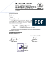 Surat Undangan Untuk Kak Dinar