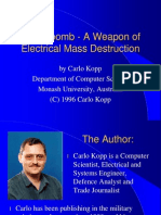 E Bomb Presentation IWC Washington DC 1996