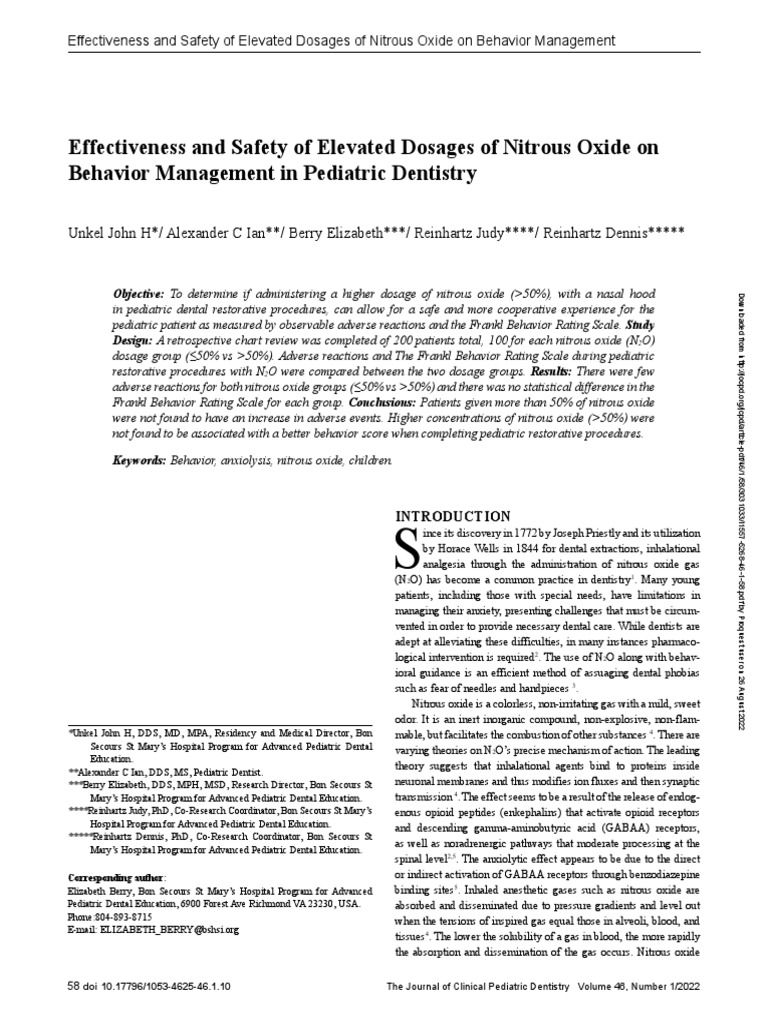 Out 2 PDF Nitrous Oxide Anesthesia