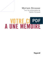 Votre Corps A Une Memoire