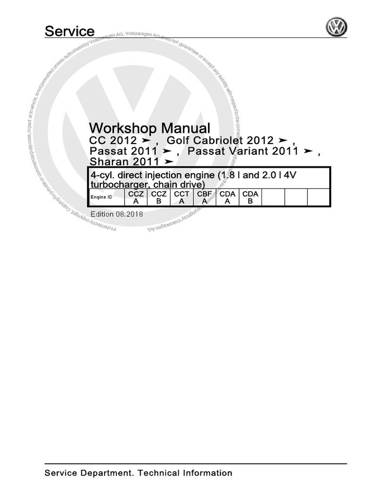 4 cyl direct inj engine 1 8l and 2 0l 4v chain drive pdf