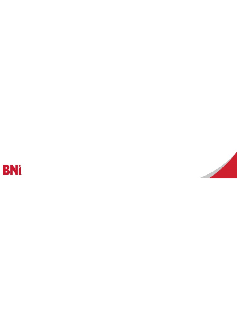 BNI 簡報底槁1 | PDF
