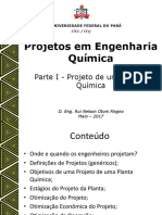 01 - Parte I - Projeto de Uma Planta Química