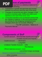 Balance of Payments