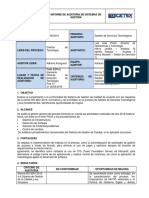 f92 Informe de Auditoria SGC Gestion de Servicios Tecnologicos