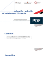 Criterior de Priorizacion Exposicion