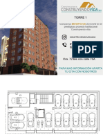 BROCHURE 1 Apartamentos 37,40,55,60,61,64 m2