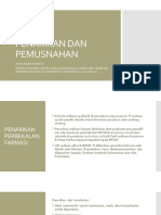 Penarikan Dan Pemusnahan