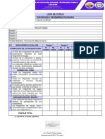 Lista de Cotejos Exposición y Desempeño en Equipo 1