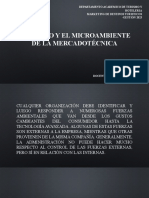 Macro y Micro Ambiente de La Mercadotecnia