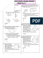 School Holiday Package - Road To Mathematics A+