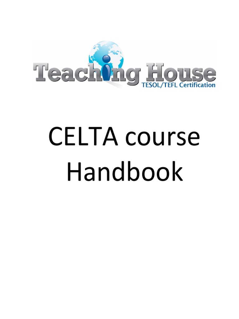 Teaching House Candidate Handbook 2019 PDF Teachers Teacher