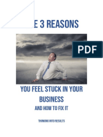 3 Reasons You Are Stuck in Your Business and How To Fix It