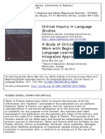 A Study of Critical Literacy Lau 2013