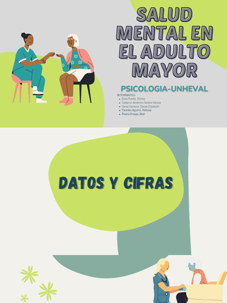 Salud Mental en El Adulto Mayor | PDF | Vejez | Depresión (estado de ánimo)