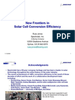 Evolution of Multi Junction Technology