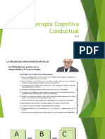 Psicoterapia Cognitiva Conductual Primer Clase