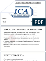 Indian Court OF ARBITRATION