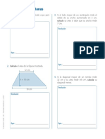 Ficha - Áreas de Figuras Planas