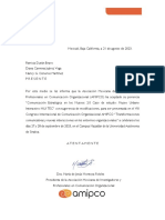 Duran - Juarez - Cisneros - Aceptacion Ponencia Congreso AMIPCO 1