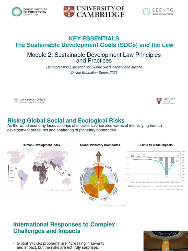 Materials For Module 2 Key Essentials The Sustainable Development
