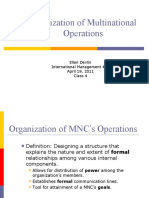 Multinational Org Ops
