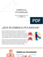 Embolia Pulmonar
