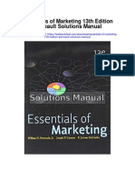 Essentials of Marketing 13th Edition Perreault Solutions Manual