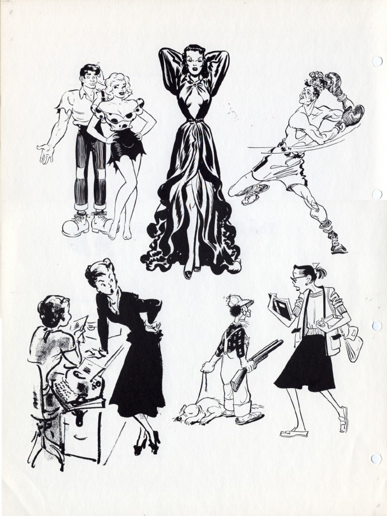 Famous Artists Cartoon 5 Detalles PDF