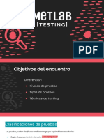 Encuentro 3 - Técnicas de Testing