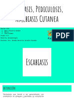 Escabiosis, Pediculosis, Amebiasis Cutánea