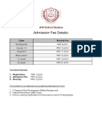 Fee Structure 2023-24