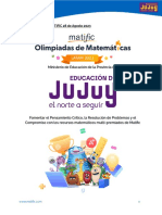 Jujuy - Agenda Olimpiadas 28 de Agosto 2023