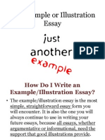 Example Essay For Week 5