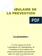 3 B Stratégies de Prévention Vocabulaire de La Prevention