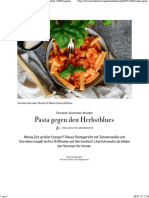 Tomaten-Garnelen-Nudeln Pasta Gegen Den Herbstblues ZEITmagazin