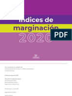 Índice de Marginación 2020