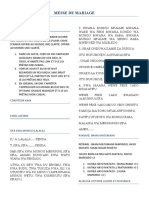 Mariage PDF